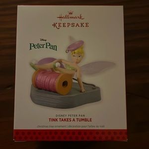 Hallmark keepsake Disney Peter Pan tink takes a tumble